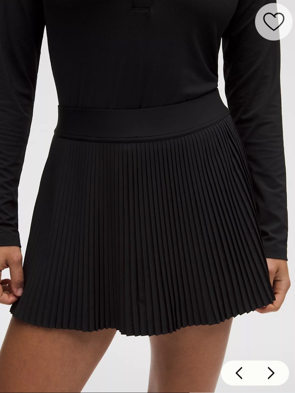 Lululemon Varsity High-rise Pleated tennis Women’s Skirt